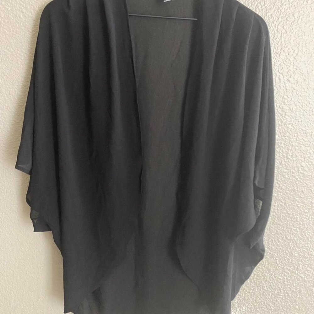 Windsor Women's Black sheer Cardigan